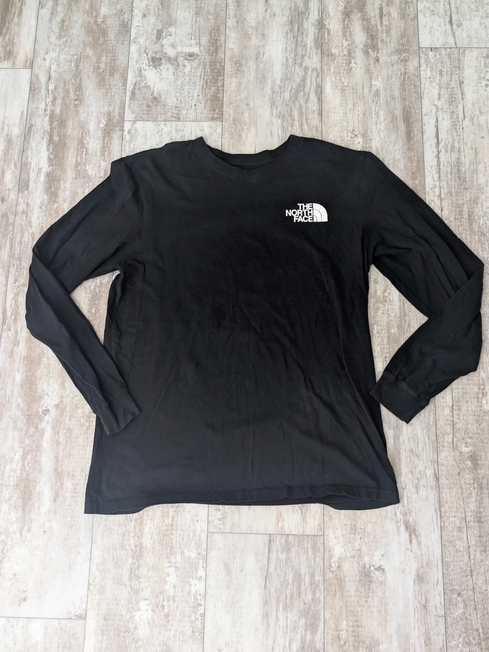 The North Face Men's Long Sleeve Logo Tee - Black